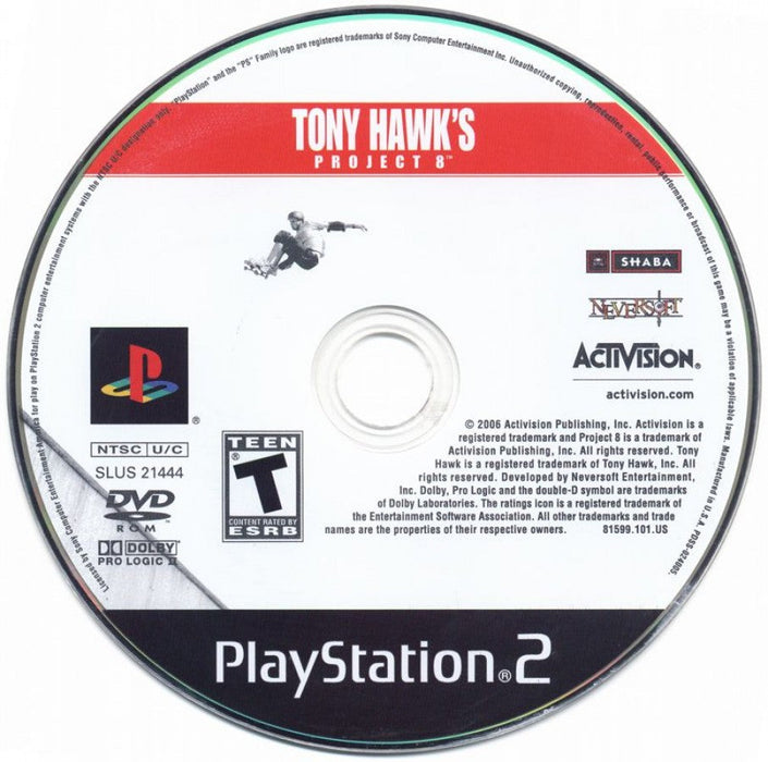 Tony Hawk's Project 8 – PlayStation 2 (PS2) - for just $7.99! 