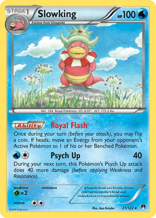Slowking (21/122) [XY: BREAKpoint] - for just $0.50! 