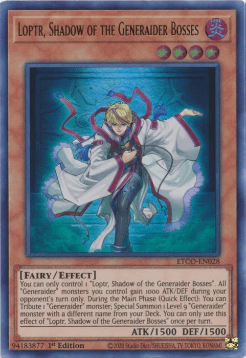 Loptr, Shadow of the Generaider Bosses [ETCO-EN028] Ultra Rare - for just $2.05! 