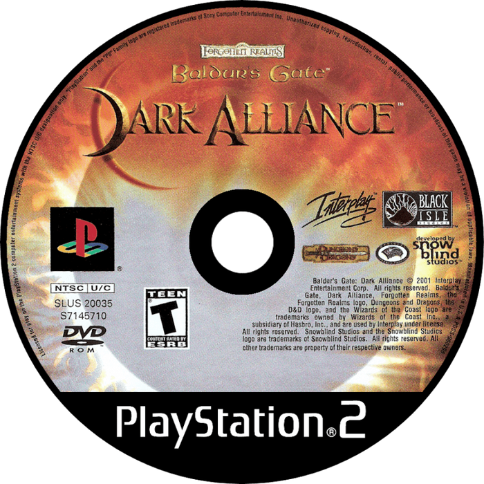 Baldur's Gate: Dark Alliance – PlayStation 2 (PS2) - for just $13.99! 