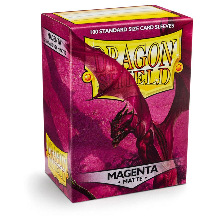 Dragon Shield: Standard 100ct Sleeves - Magenta (Matte) - Just $8.95! Shop now at Retro Gaming of Denver