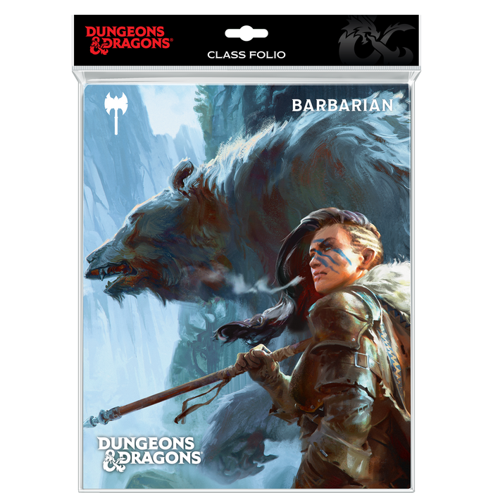 Ultra PRO: Class Folio - Barbarian (Includes Stickers) - for just $0! 