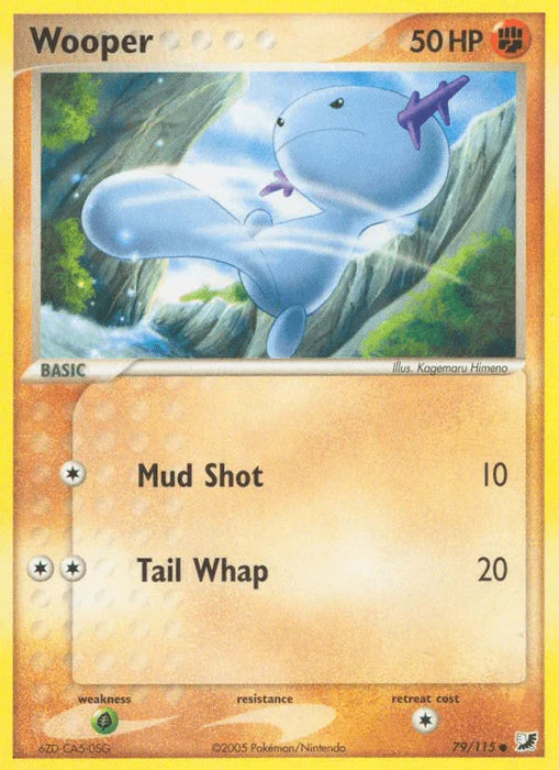 Wooper (79/115) [EX: Unseen Forces] - for just $0.80! 