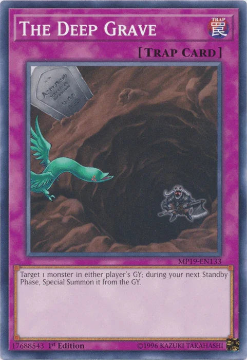 The Deep Grave [MP19-EN133] Common - for just $0.10! 