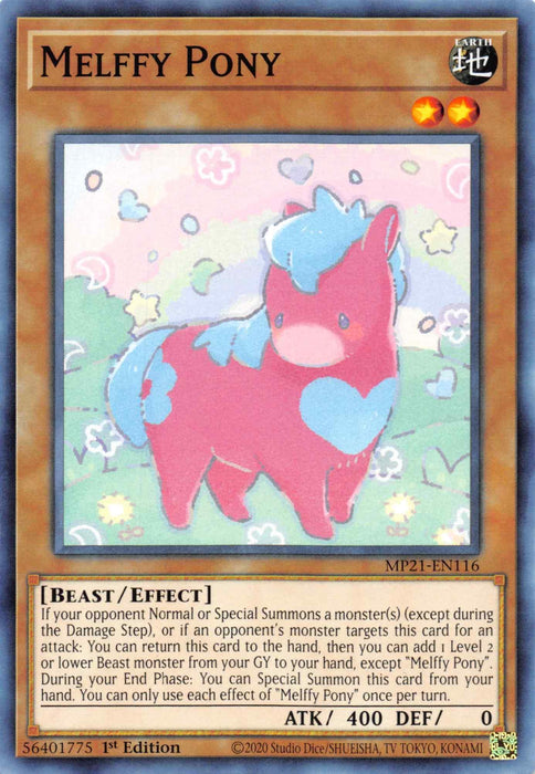 Melffy Pony [MP21-EN116] Common - for just $0.15! 