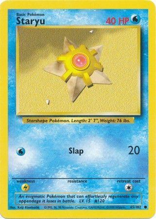 Staryu (65/102) [Base Set Unlimited] - for just $0.25! 