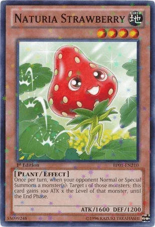 Naturia Strawberry [BP01-EN210] Starfoil Rare - for just $0.10! 