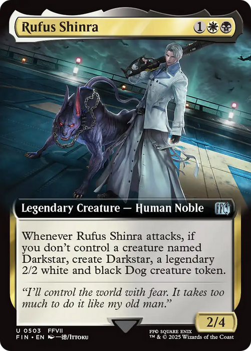 Rufus Shinra (FIN-503) - FINAL FANTASY: (Extended Art) - for just $0.38! 