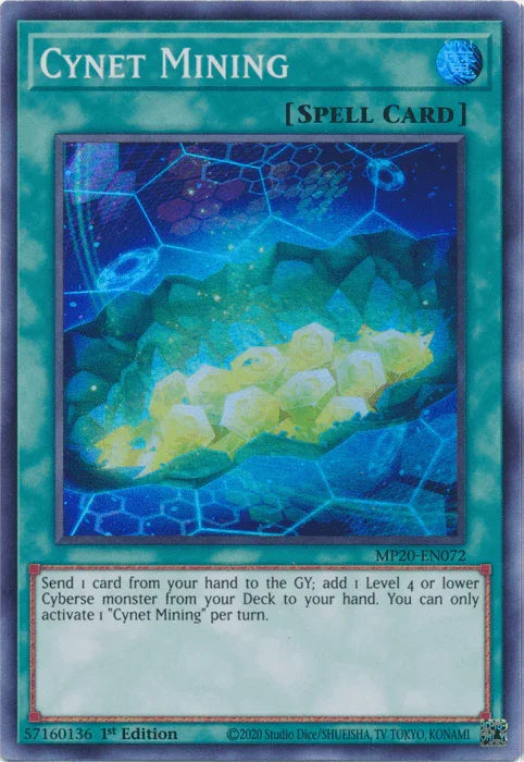 Cynet Mining [MP20-EN072] Super Rare - for just $0.60! 