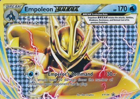 Empoleon BREAK (XY134) (Jumbo Card) [XY: Black Star Promos] - for just $3.60! 