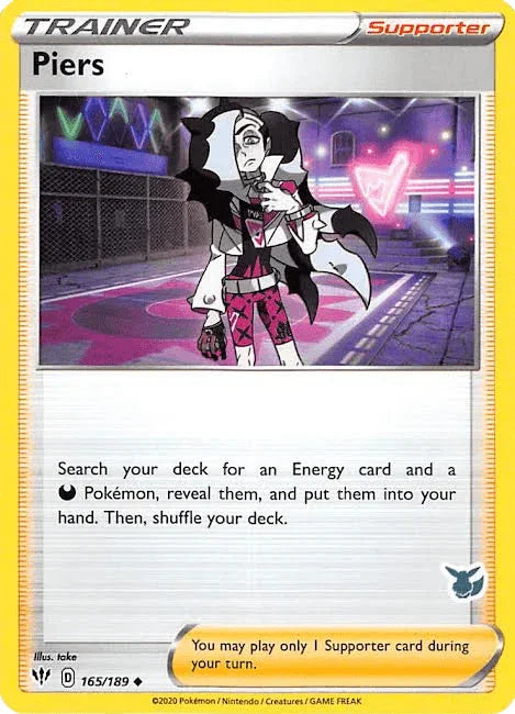 Piers (165/189) (Eevee Deck) [Battle Academy 2022] - for just $0.10! 