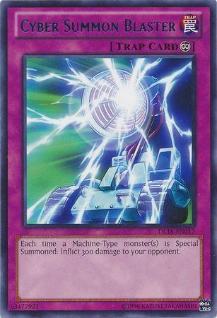Cyber Summon Blaster (Blue) [DL18-EN017] Rare - for just $0.25! 