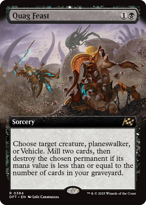 Quag Feast (DFT-384) - Aetherdrift: (Extended Art) - for just $0.05! 