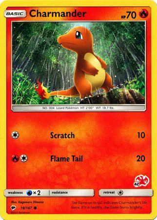 Charmander (18/147) (Charizard Stamp #42) [Battle Academy 2020] - for just $0.20! 