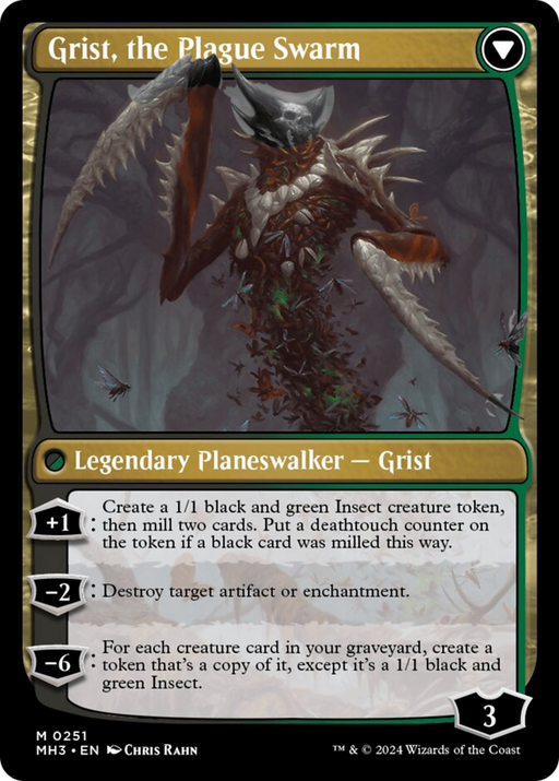 Grist, Voracious Larva // Grist, the Plague Swarm [Modern Horizons 3] - Just $0.80! Shop now at Retro Gaming of Denver