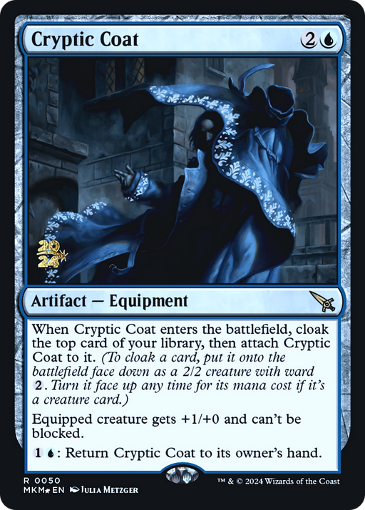 Cryptic Coat (PRE-050) - Murders at Karlov Manor Promos Foil - for just $0.46! 