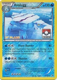 Avalugg (31/106) (League Promo 1st Place) [XY: Flashfire] - Just $3.80! Shop now at Retro Gaming of Denver