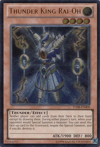 Thunder King Rai-Oh [TU08-EN000] Ultimate Rare - for just $45.05! 