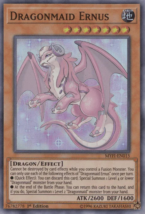 Dragonmaid Ernus [MYFI-EN015] Super Rare - for just $0.25! 