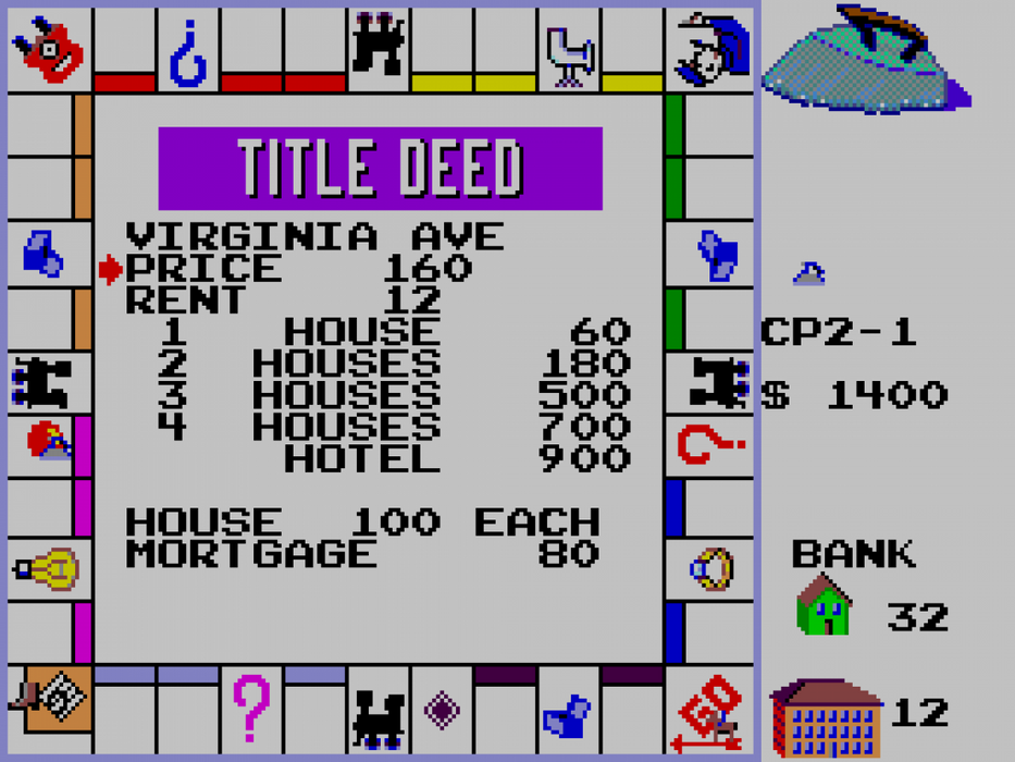 Monopoly – Sega Master System (SMS) - for just $7.99! 