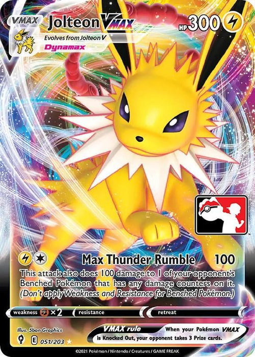 Jolteon VMAX (051/203) [Prize Pack Series One] - for just $77.55! 