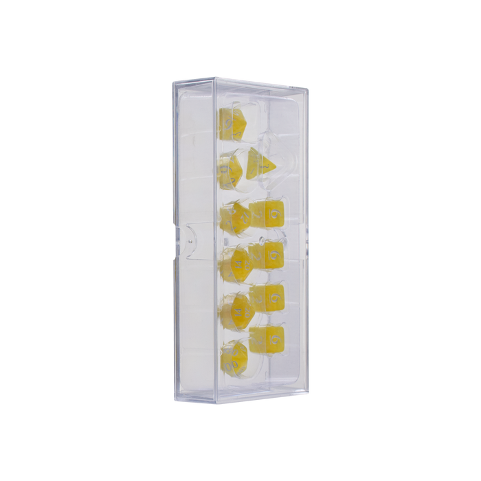 Ultra PRO: 11-Dice Set - Eclipse (Lemon Yellow) - Just $9.95! Shop now at Retro Gaming of Denver