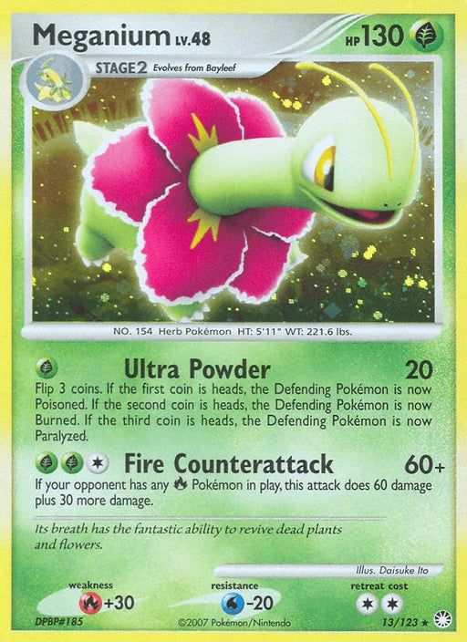 Meganium (13/123) [Diamond & Pearl: Mysterious Treasures] - for just $7.05! 