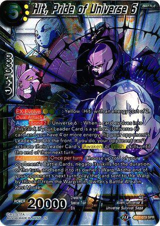 Hit, Pride of Universe 6 (SPR) (BT7-079) [Assault of the Saiyans] - for just $1.85! 