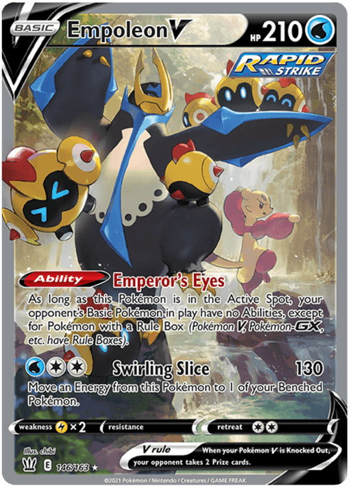 Empoleon V (146/163) [Sword & Shield: Battle Styles] - for just $30! 