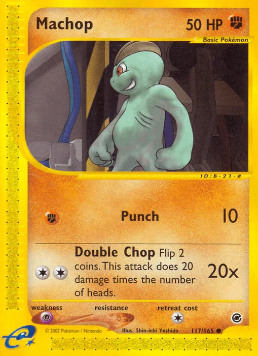 Machop (117/165) [Expedition: Base Set] - for just $1.05! 