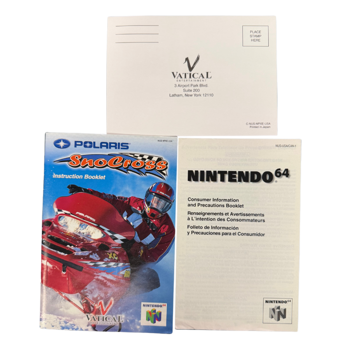 Polaris SnoCross – Nintendo 64 (N64) - for just $0! 