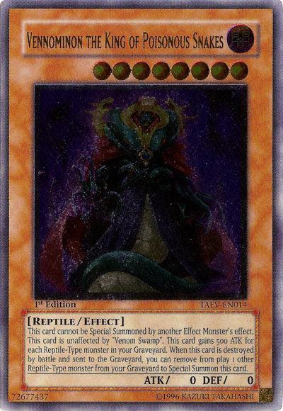 Vennominon the King of Poisonous Snakes [TAEV-EN014] Ultimate Rare - for just $8.55! 