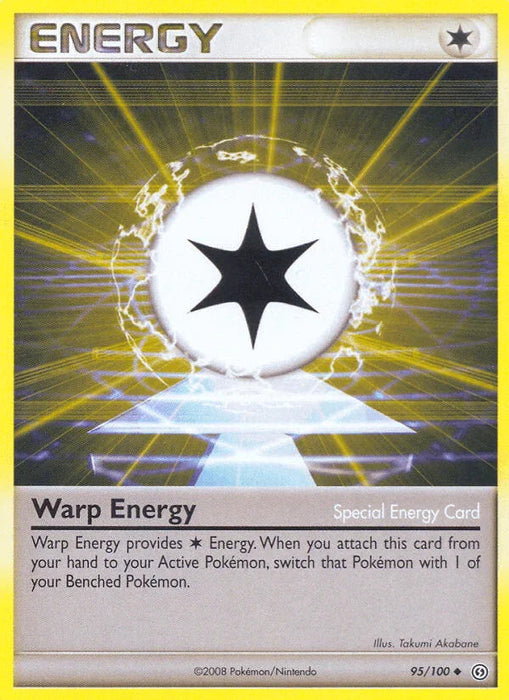 Warp Energy (95/100) [Diamond & Pearl: Stormfront] - for just $0.55! 