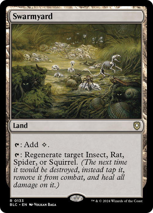 Swarmyard (BLC-133) - Bloomburrow Commander - for just $0.97! 