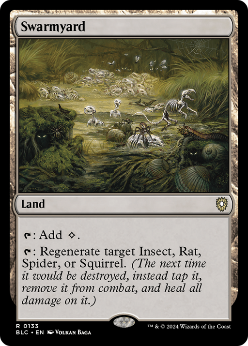 Swarmyard (BLC-133) - Bloomburrow Commander - for just $1.71! 