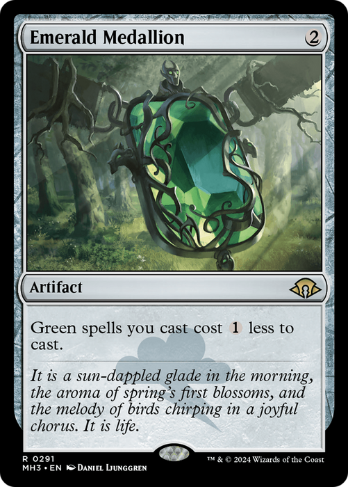 Emerald Medallion (MH3-291) - Modern Horizons 3 - for just $0.94! 