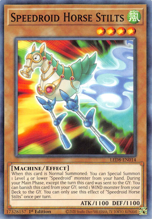 Speedroid Horse Stilts [LED8-EN014] Common - for just $0.10! 