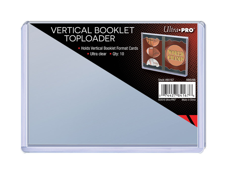 Ultra PRO: Toploader - Vertical Booklet (10ct) - for just $0! 