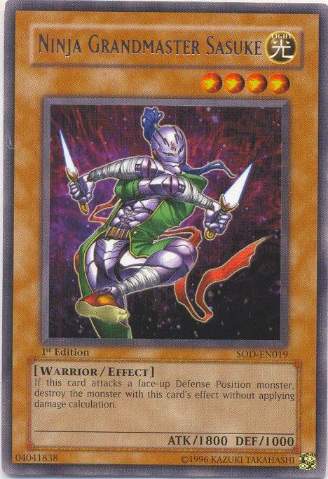 Ninja Grandmaster Sasuke [SOD-EN019] Rare - for just $0.90! 