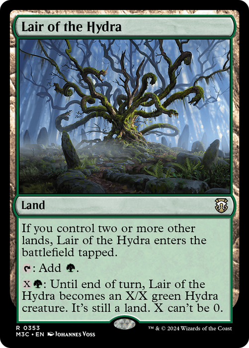 Lair of the Hydra (Ripple Foil) [Modern Horizons 3 Commander] - Just $0.30! Shop now at Retro Gaming of Denver