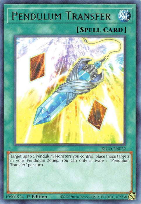 Pendulum Transfer (Rare) [KICO-EN022] Rare - for just $0.10! 