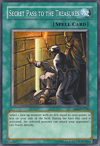 Secret Pass to the Treasures [DB2-EN234] Common - for just $0.20! 