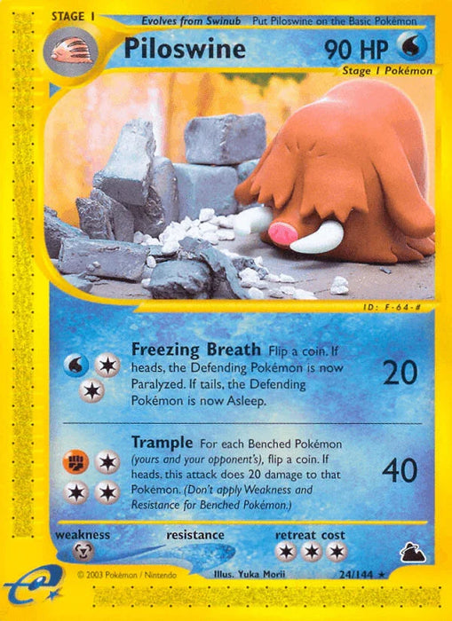 Piloswine (24/144) [Skyridge] - for just $26.65! 