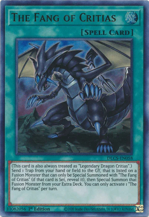 The Fang of Critias [DLCS-EN058] Ultra Rare - for just $0.45! 