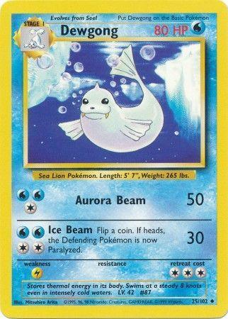 Dewgong (25/102) [Base Set Unlimited] - for just $1.40! 