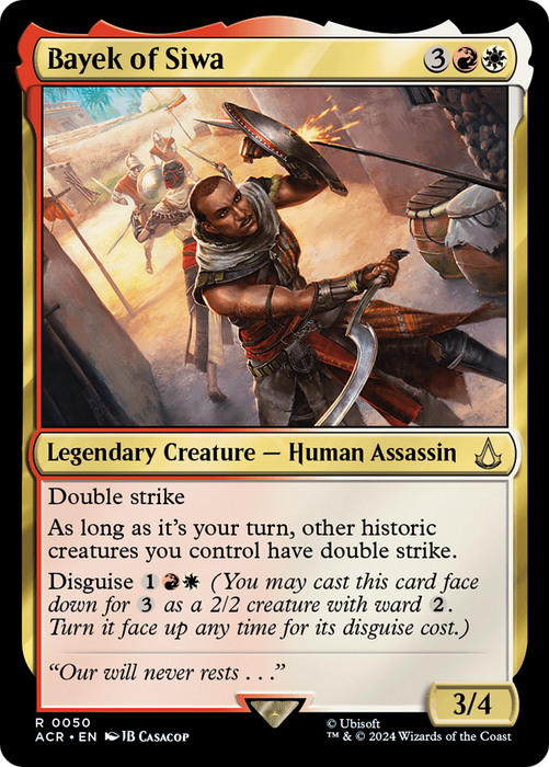 Bayek of Siwa (ACR-050) - Assassin's Creed - for just $0.11! 