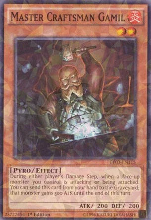 Master Craftsman Gamil [BP03-EN115] Shatterfoil Rare - for just $0.10! 