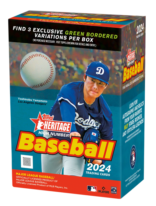 2024 Topps Heritage High Number Baseball - Blaster Box - for just $50! 