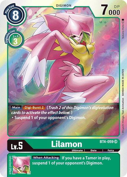 Lilamon [BT4-059] [Great Legend] - Just $0.09! Shop now at Retro Gaming of Denver