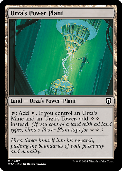 Urza's Power Plant (M3C-402) - Modern Horizons 3 Commander - for just $0.14! 